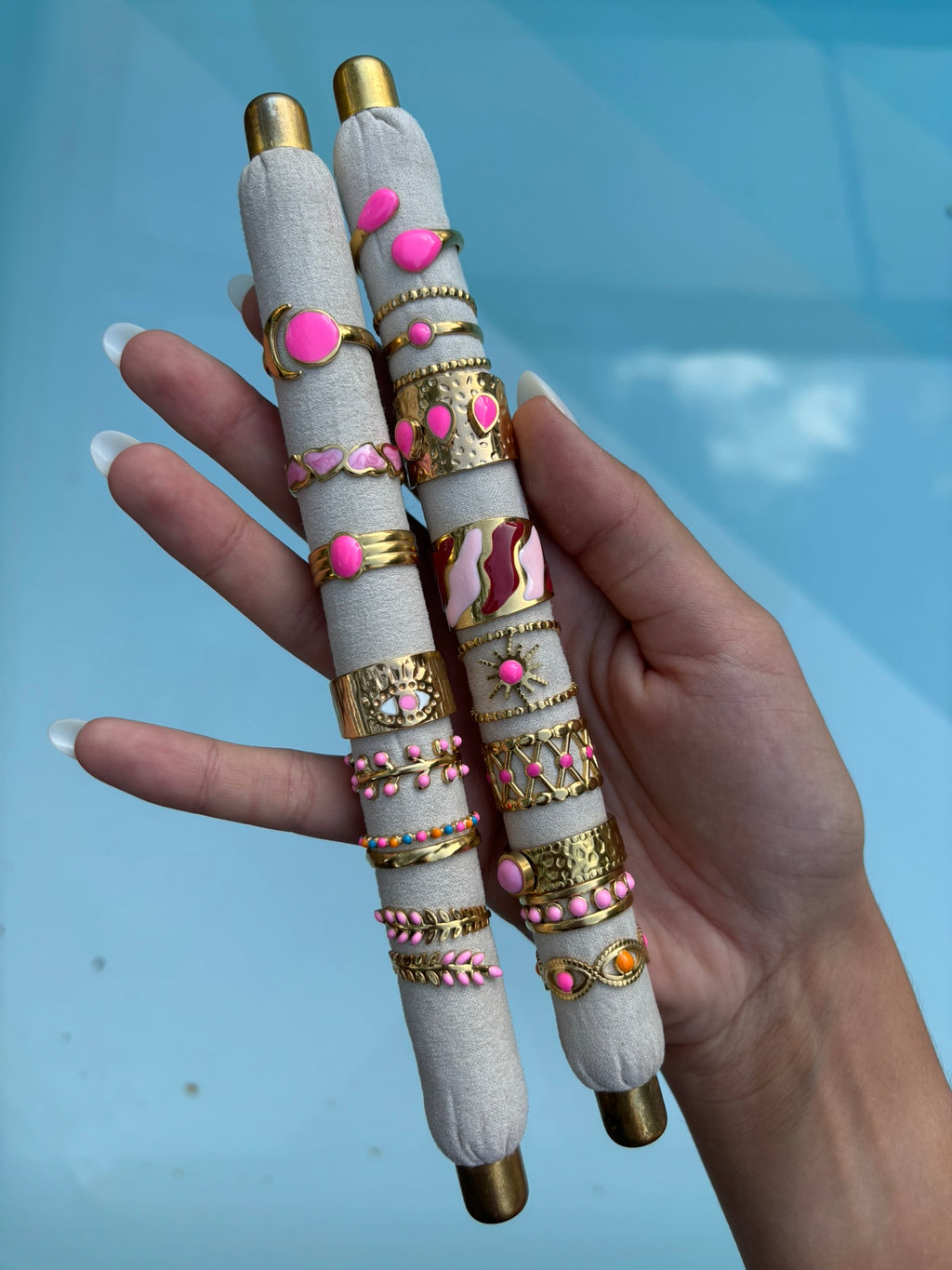 Bague Rose – Branches Fines